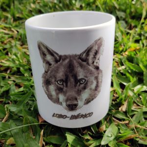 Caneca lobo - Davina Falcão